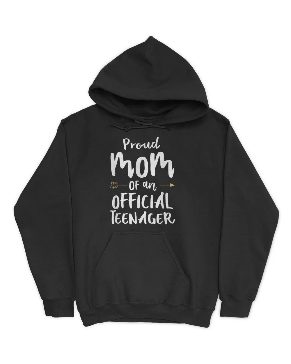 Official teenager mom shirt 13th Birthday party mom's outfit T-Shirt Unisex Hoodie black s