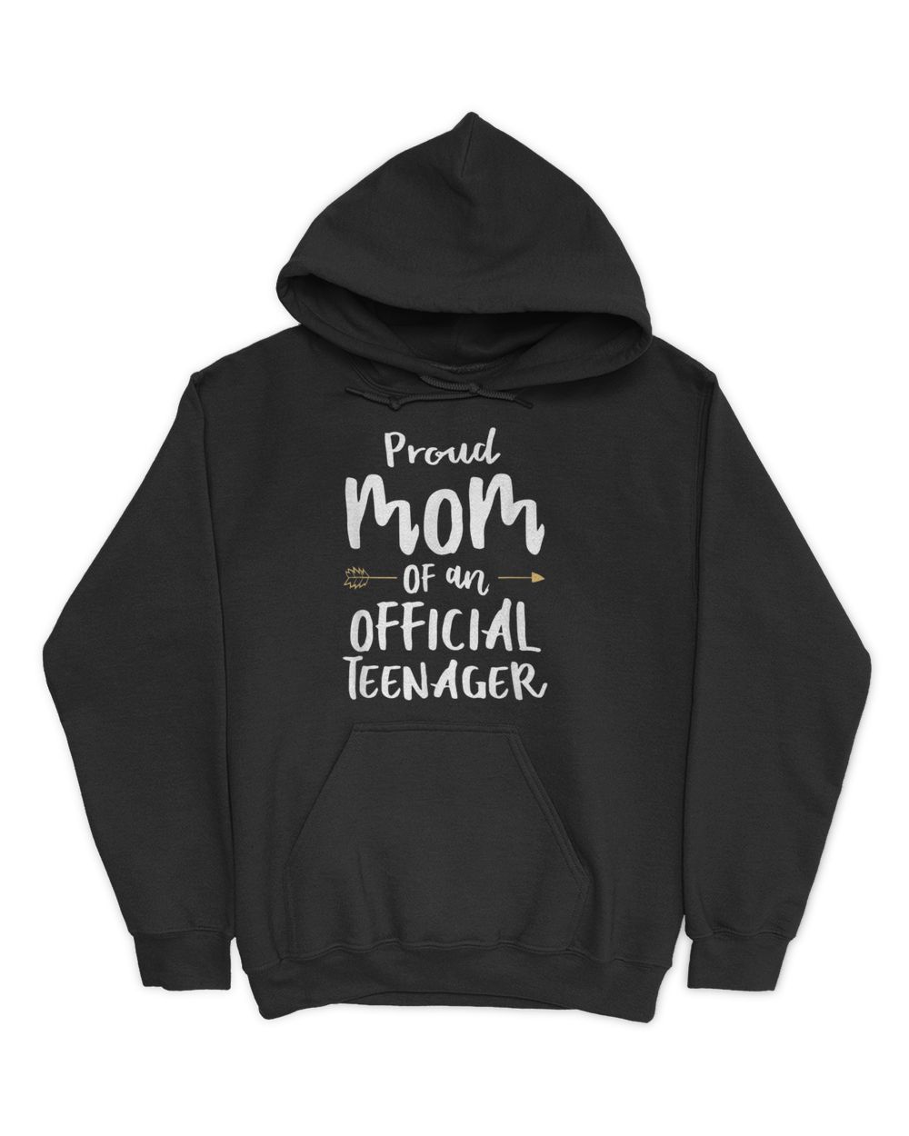 Official teenager mom shirt 13th Birthday party mom's outfit T-Shirt Unisex Hoodie black s